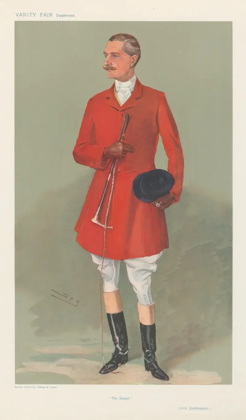 Fox Hunters. ‘The Sinner’. Lord Southampton. 6 March 1907 av Leslie Matthew Ward