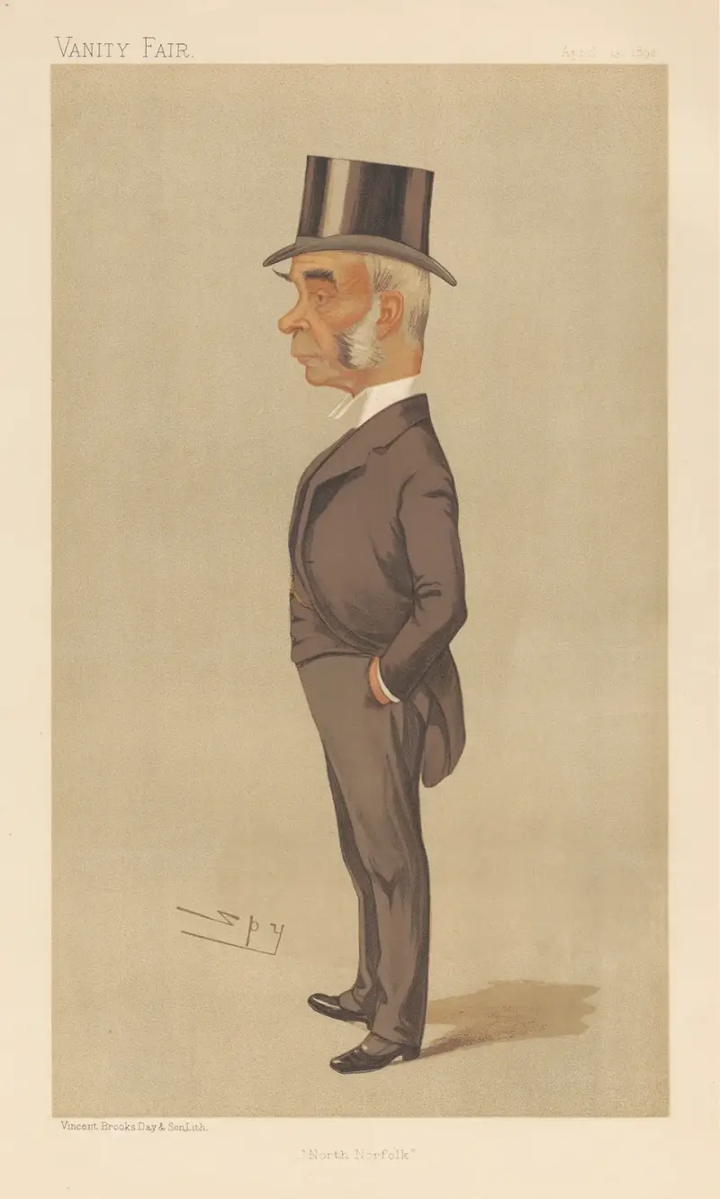 Legal; ‘North Norfolk’, Herbert Hardy Cozens-Hardy, April 13, 1893 av Leslie Matthew Ward