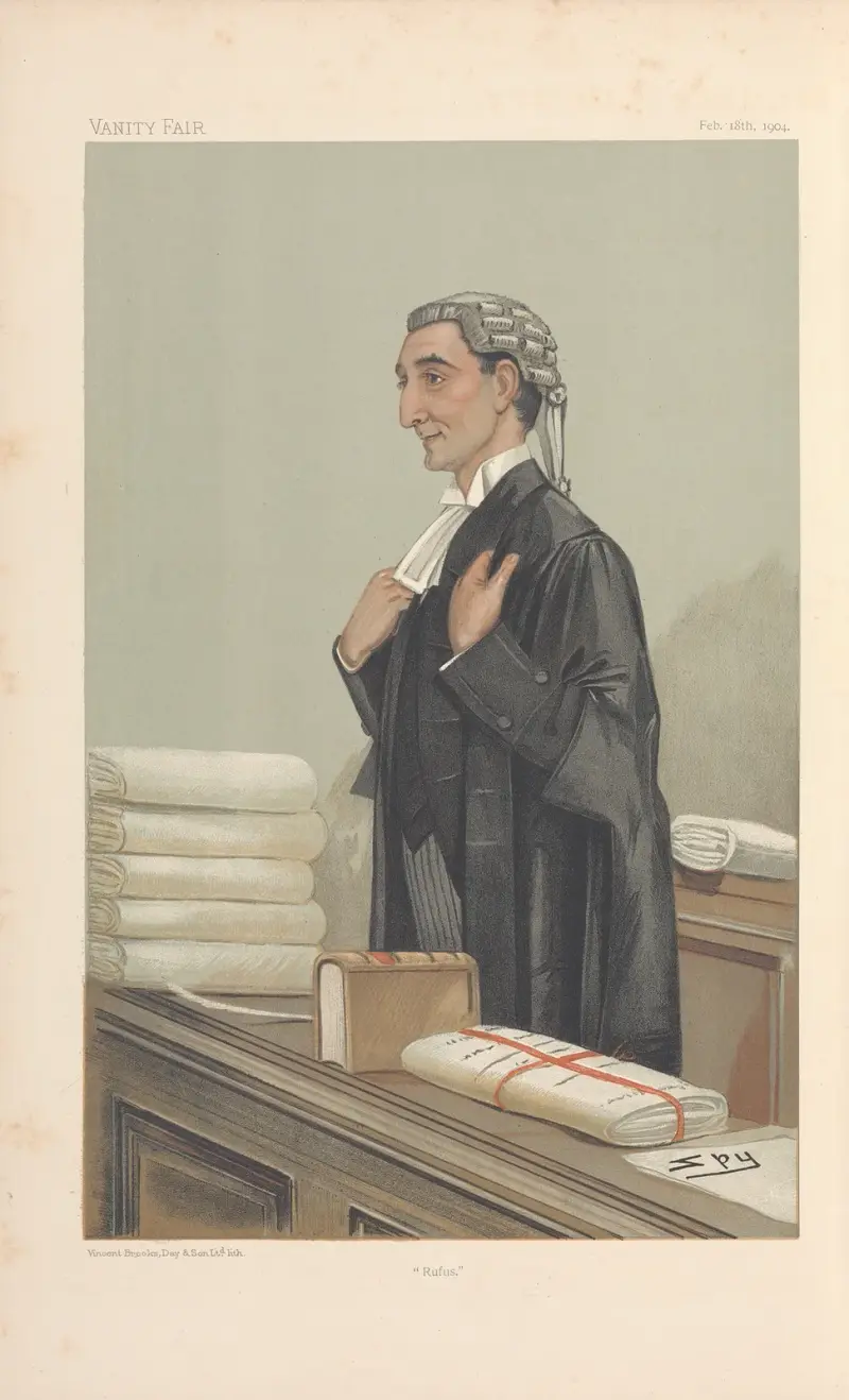 Legal; ‘Rufus’, Rufus Daniel Isaacs, February 18, 1904 av Leslie Matthew Ward