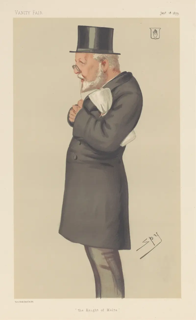Legal; „Król Malty”, George Bowyer, 18 stycznia 1879, Leslie Matthew Ward