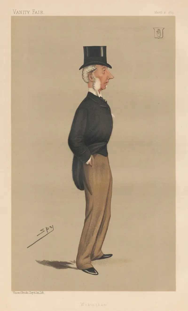 Legal; ‘Wokingham’, Sir George Russell, March 2, 1889 av Leslie Matthew Ward