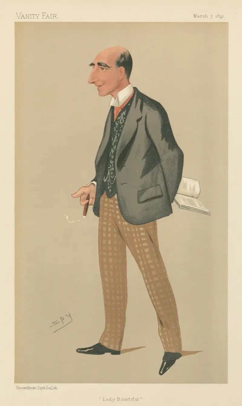 Literary; ‘Lady Bountiful’, Arthur Wing Pinero, March 7, 1891 av Leslie Matthew Ward