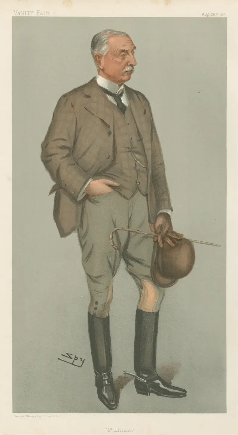 Military and Navy; ‘6th Division’, General Kelly-Kenny, August 29, 1901 av Leslie Matthew Ward