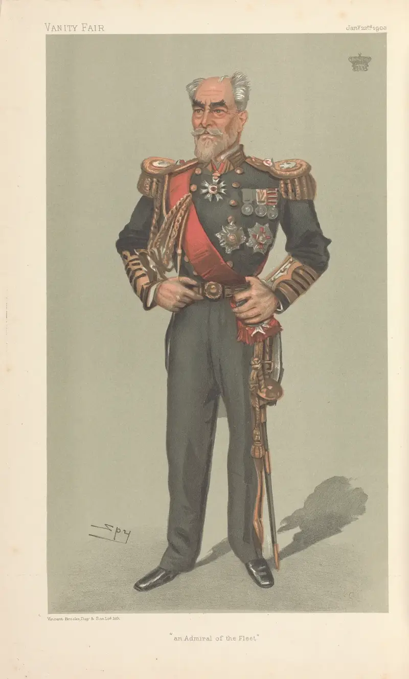 Válečné námořnictvo; „Admirál loďstva“, hrabě z Clanwilliamu, 22. ledna 1903, Leslie Matthew Ward