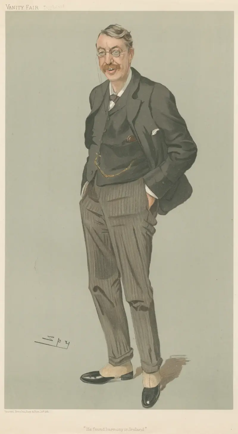 Musiker; 'Han fann harmoni i Irland', Sir Charles Villiers Stanford av Leslie Matthew Ward