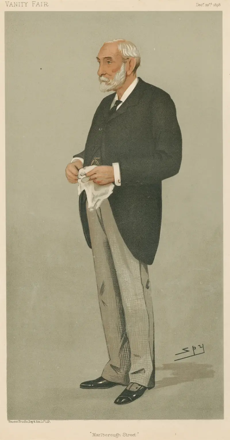 Policisté; „Marlborough Street“, Mr. James Lennox Hannay, 22. prosince 1898, Leslie Matthew Ward