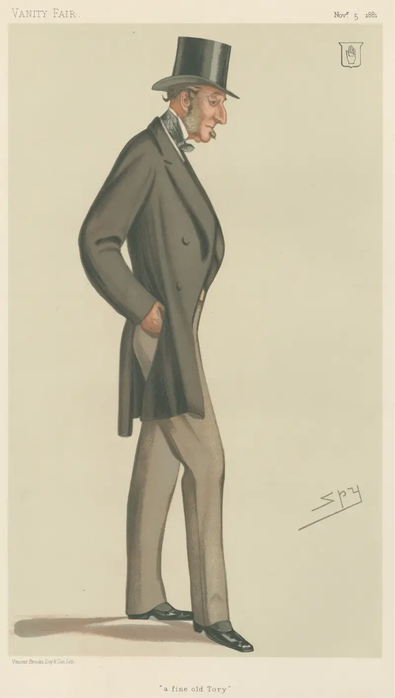 Politicians – ‘a fine old Tory’. Sir Rainald Knightly. 5 November 1881 av Leslie Matthew Ward