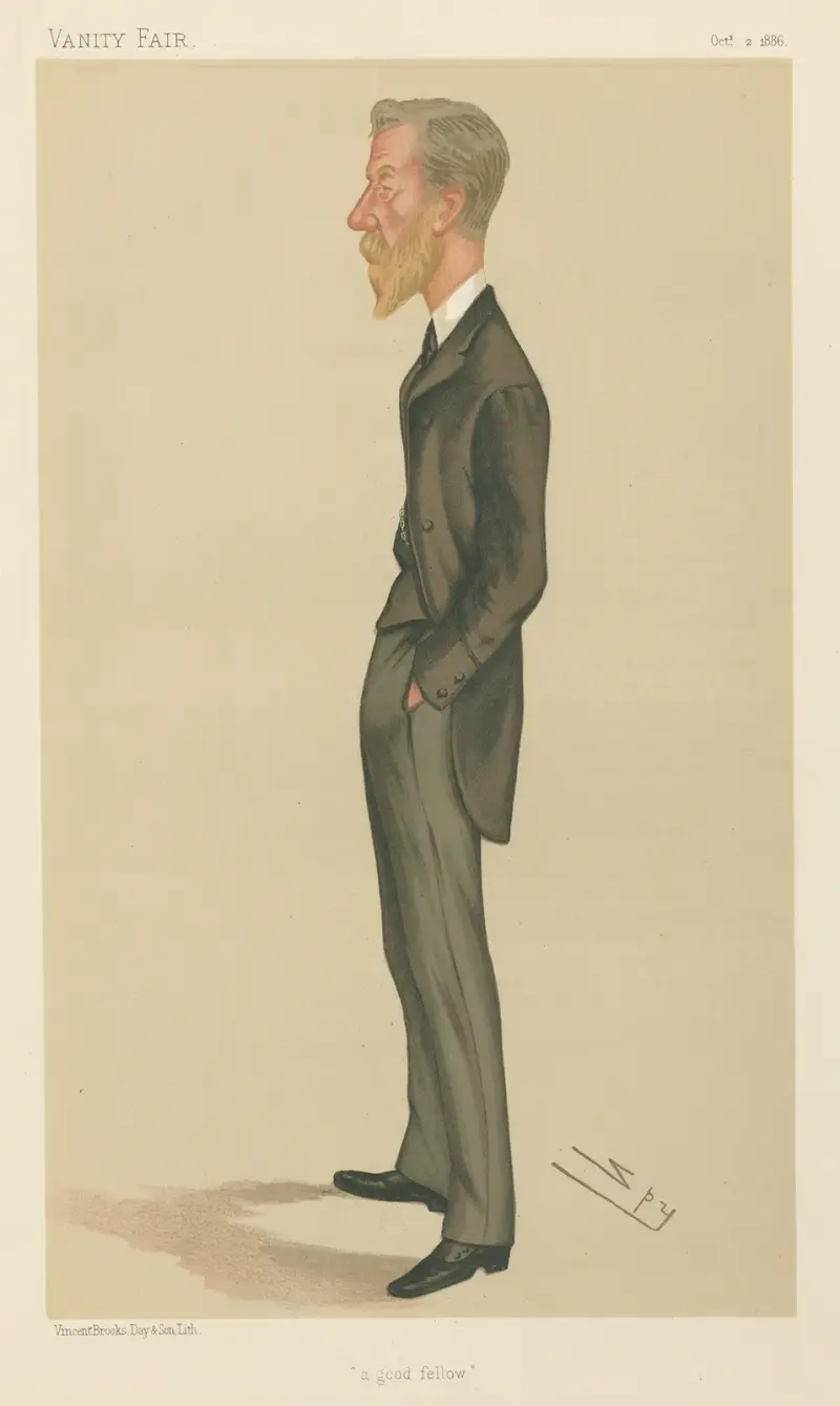 Politicians – ‘a good fellow’. Lord Edward Cavendish. Oct 2, 1886 av Leslie Matthew Ward