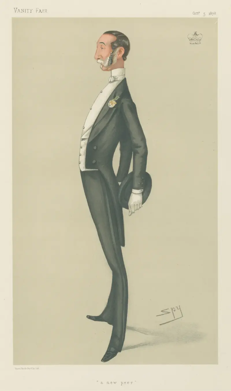 Politicians – ‘a new peer’. Lord Gerard. October 5, 1878 av Leslie Matthew Ward