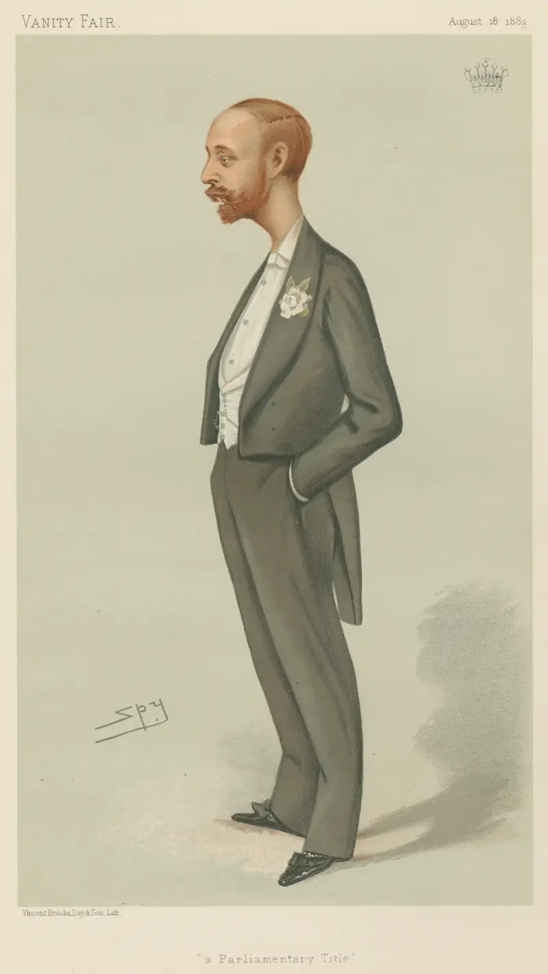 Politicians – ‘a Parliamentary Title’. The Earl of Onslow. 18 August 1883 av Leslie Matthew Ward