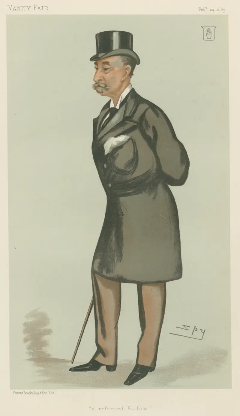 Politicians – ‘a reformed Radical’. Sir Henry Ainslie Hoare. 24 February 1883 av Leslie Matthew Ward