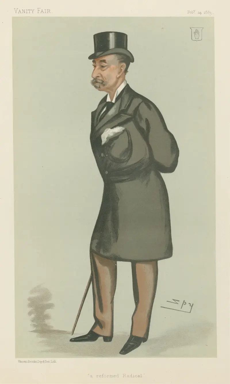 Politicians; ‘A Reformed Radical’, Sir Henry Ainslie Hoare, February 24, 1883 av Leslie Matthew Ward