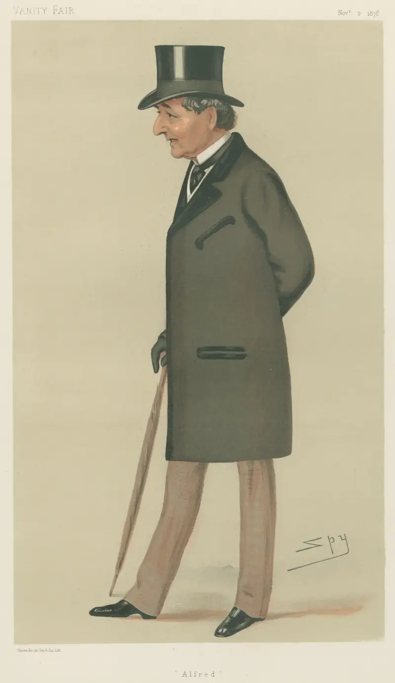 Politicians – ‘Alfred’. Mr. Alfred Montgomery. 2 November 1878 av Leslie Matthew Ward
