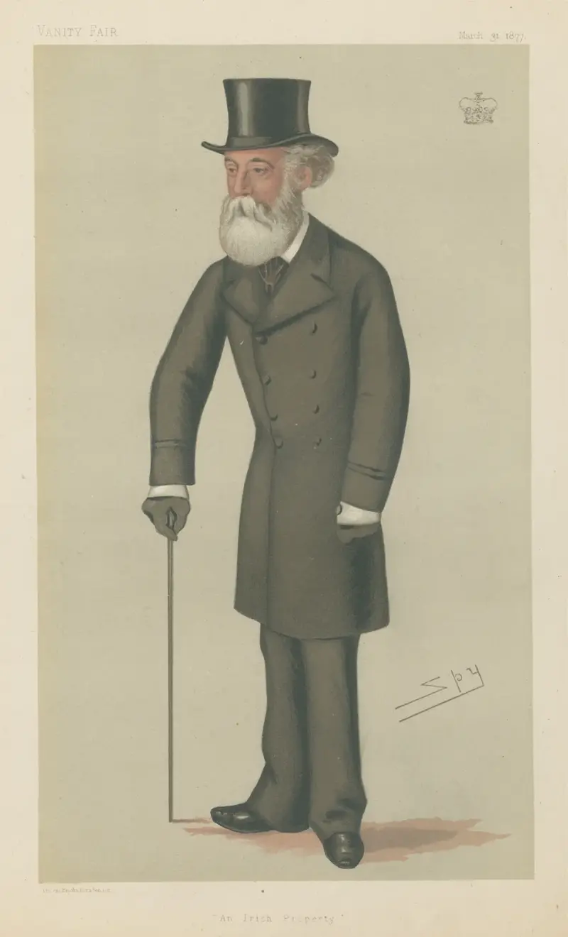 Politiker – „An Irish Property“. The Marquis of Headfort. 31. März 1877 von Leslie Matthew Ward