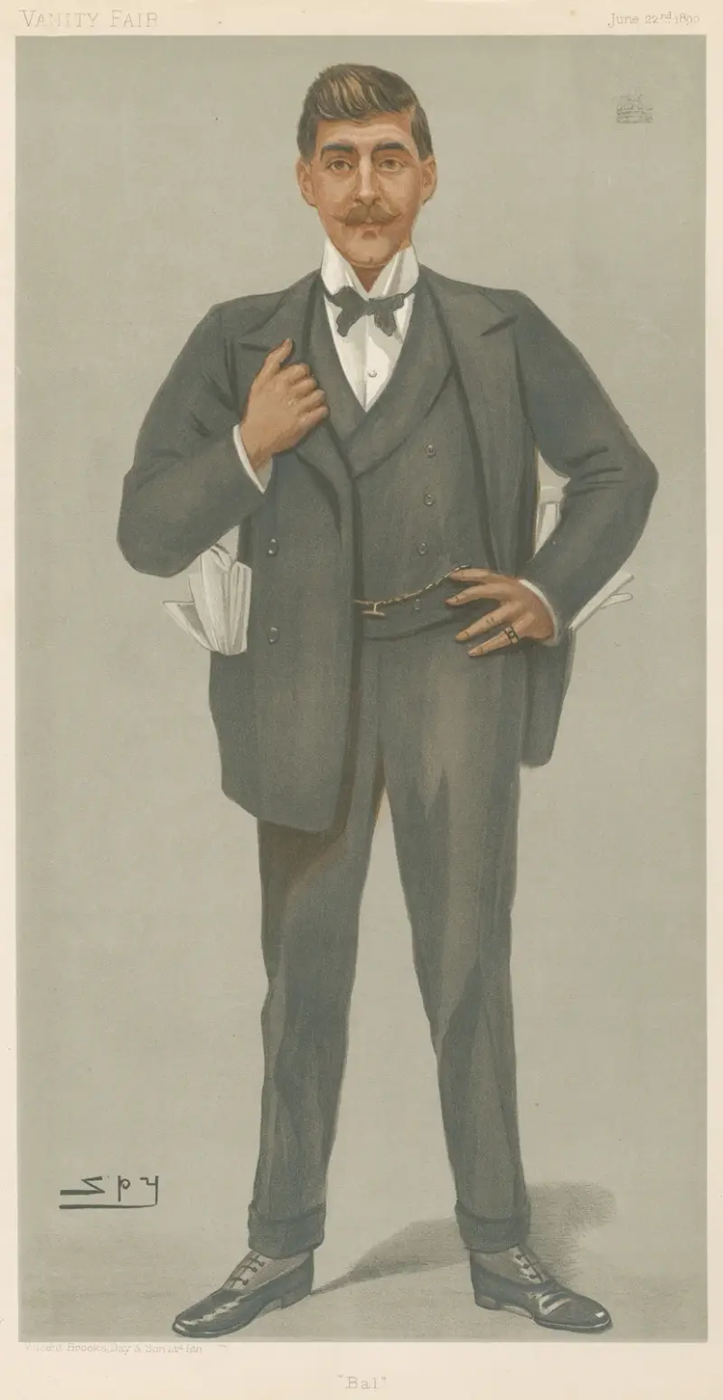 Politicians – ‘ Bal’. Lord Balcarres. June 22, 1890 av Leslie Matthew Ward