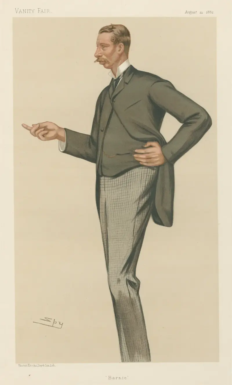 Politicians – ‘Barnie’. The Hon. Bernard Edward Barnaby Fitzpatrick. August 12, 1882 av Leslie Matthew Ward
