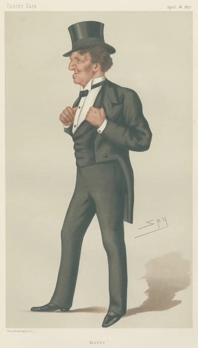 Politicians – ‘Bobby’. The Hon. Robert Bourke. April 28, 1877 av Leslie Matthew Ward