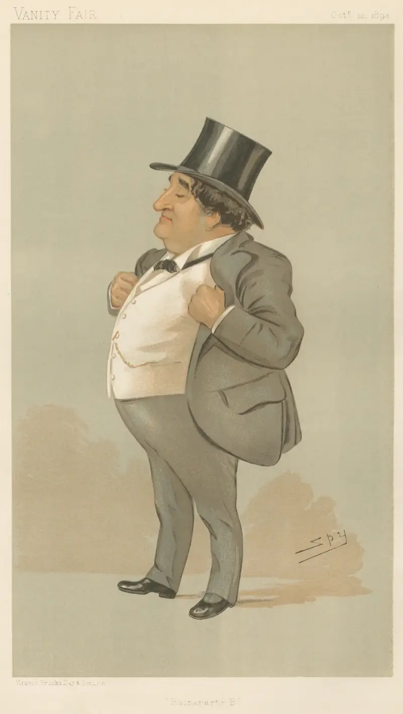 Politiker – 'Buonaparte B'. Mr. Thomas Henry Bolton. 12 oktober 1893 av Leslie Matthew Ward