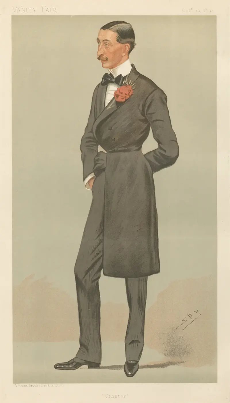 Politicians – ‘Chester’. Mr. Robert Armstrong Yerburgh. 19 October 1893 av Leslie Matthew Ward