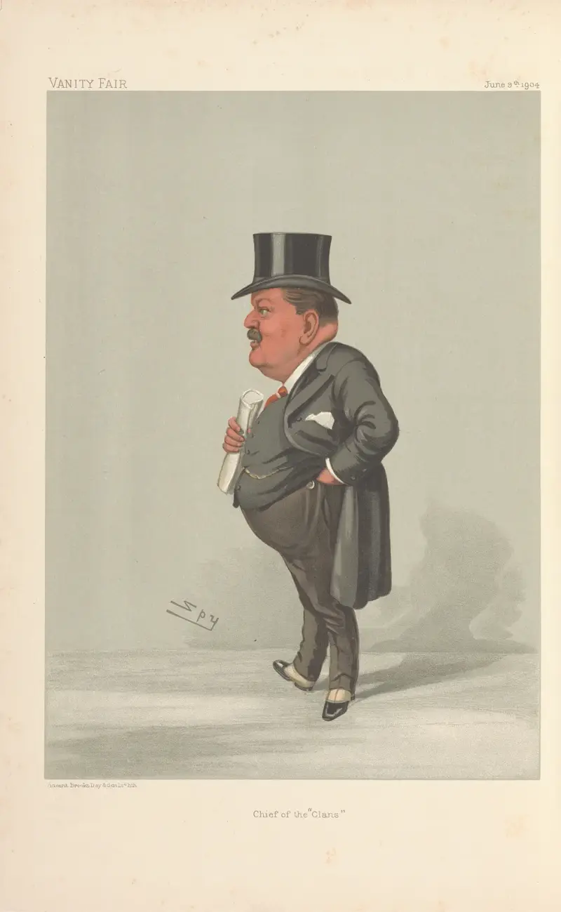 Politiker – ‚Chief of the ‚Clans'. Sir Charles W. Cayzer. 9. Juni 1904 von Leslie Matthew Ward