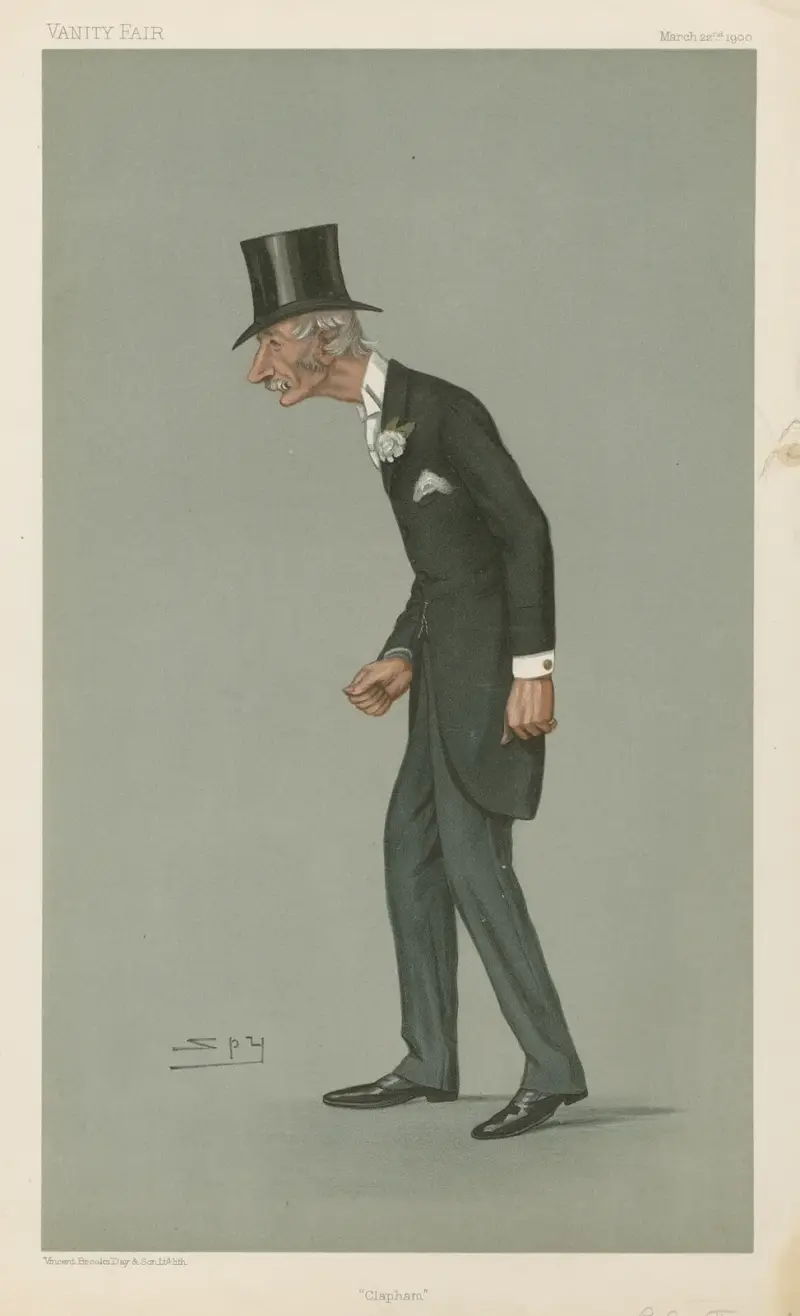 Politiker – 'Clapham'. Mr. Percy Melville Thornton. 22 mars 1900 av Leslie Matthew Ward