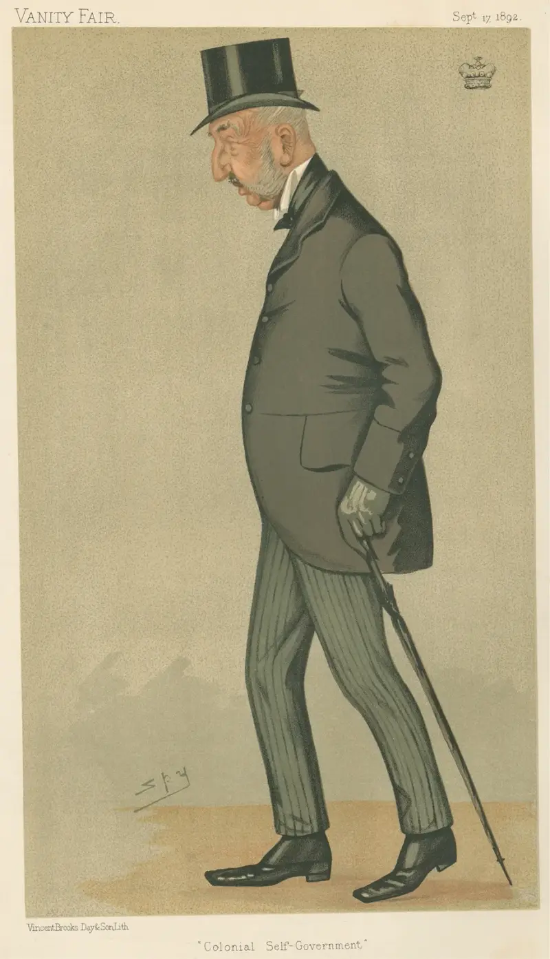 Politiker – „Koloniale Selbstverwaltung“. The Rt. Hon. Lord Norton. 27. September 1892 von Leslie Matthew Ward