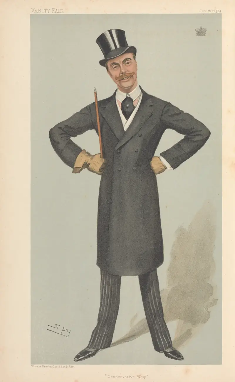 Politiker – „Conservative Whip“. The Viscount Churchill. 21. Januar 1904 von Leslie Matthew Ward