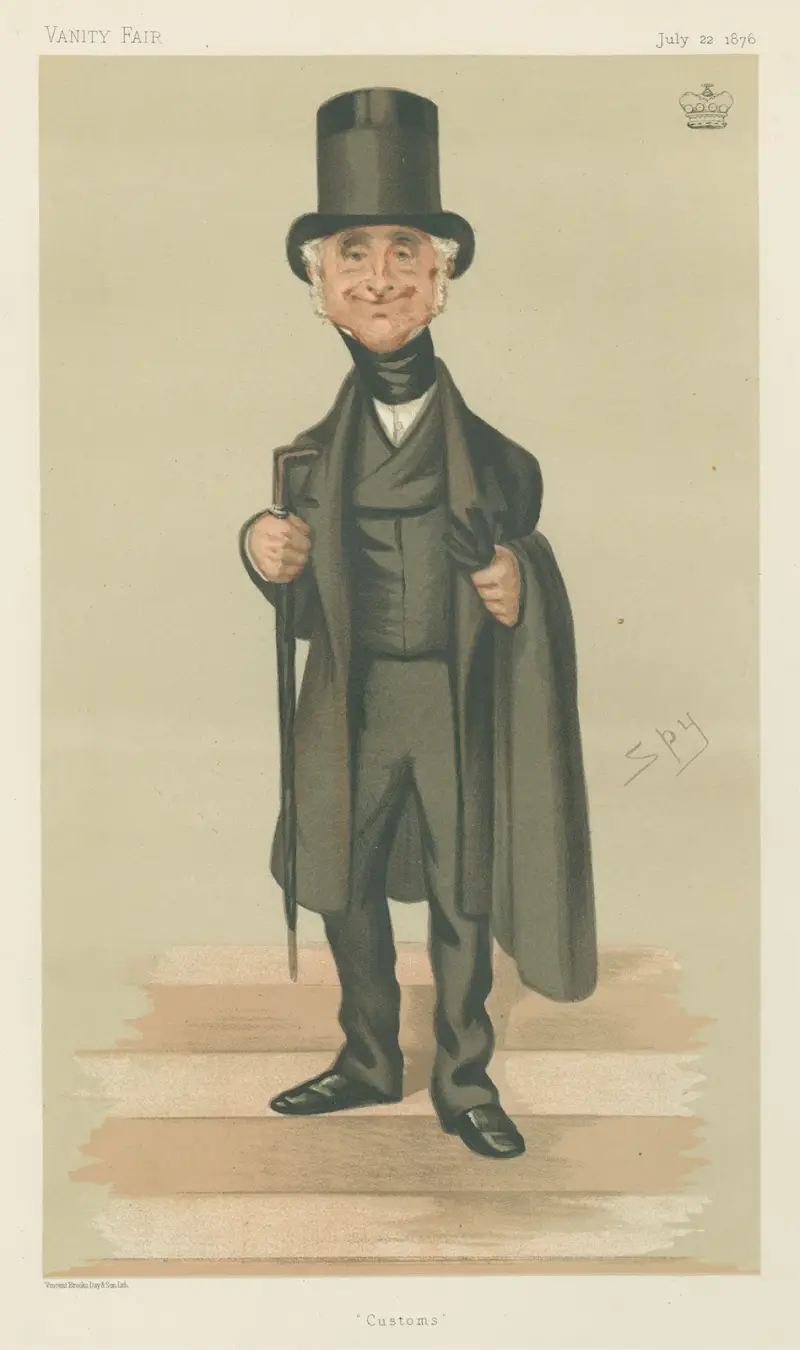 Politicians – ‘Customs’. Lord Cottesloe. July 22, 1876 av Leslie Matthew Ward