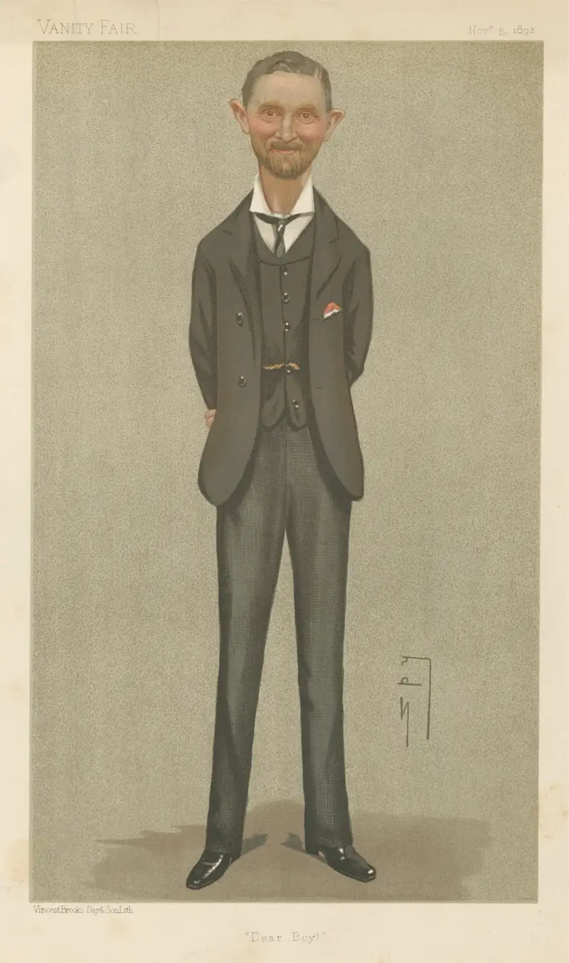 Politiker; 'Kära pojke!', The Hon. Kenneth Howard, 5 november 1892 av Leslie Matthew Ward
