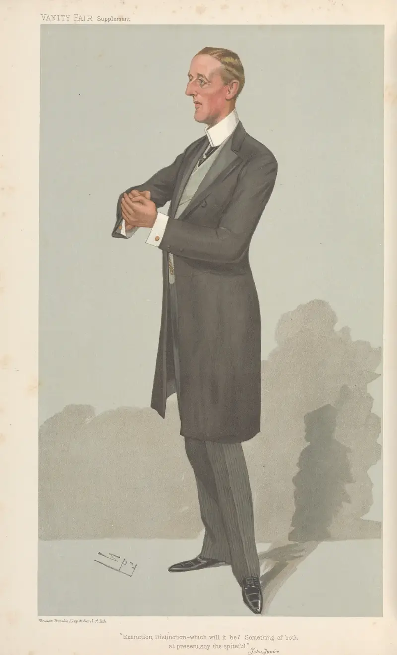 Politicians – ‘Extinction, Distinction – which will it be…..’ Major John Edward Bernard Seely. 23 February 1905 av Leslie Matthew Ward