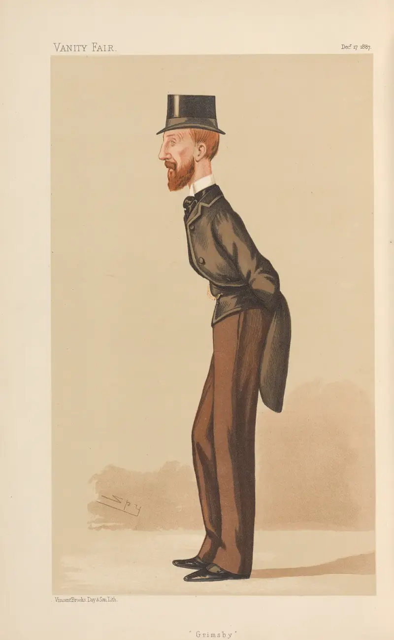 Politicians – ‘Grimsby’. The Rt. Hon. Edward Heneage. December 17, 1887 av Leslie Matthew Ward