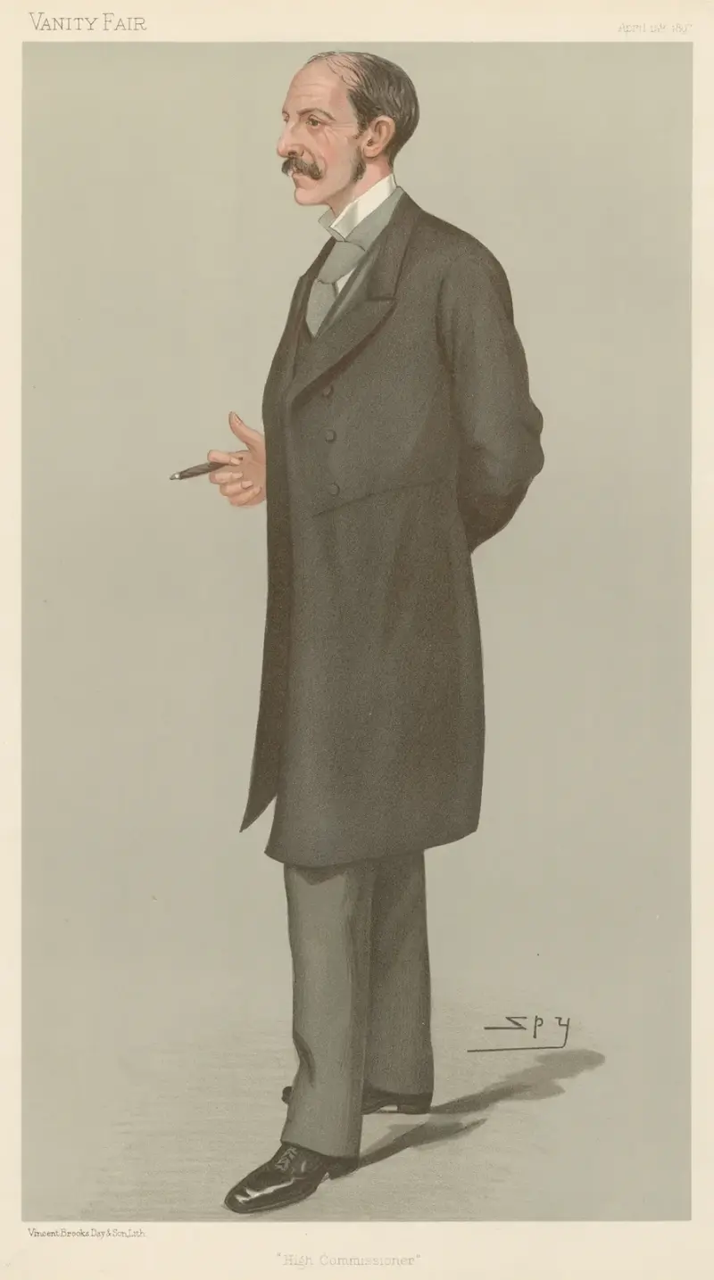 Politicians – ‘High Commissioner’. Sir Alfred Milner. 15 April 1897 av Leslie Matthew Ward