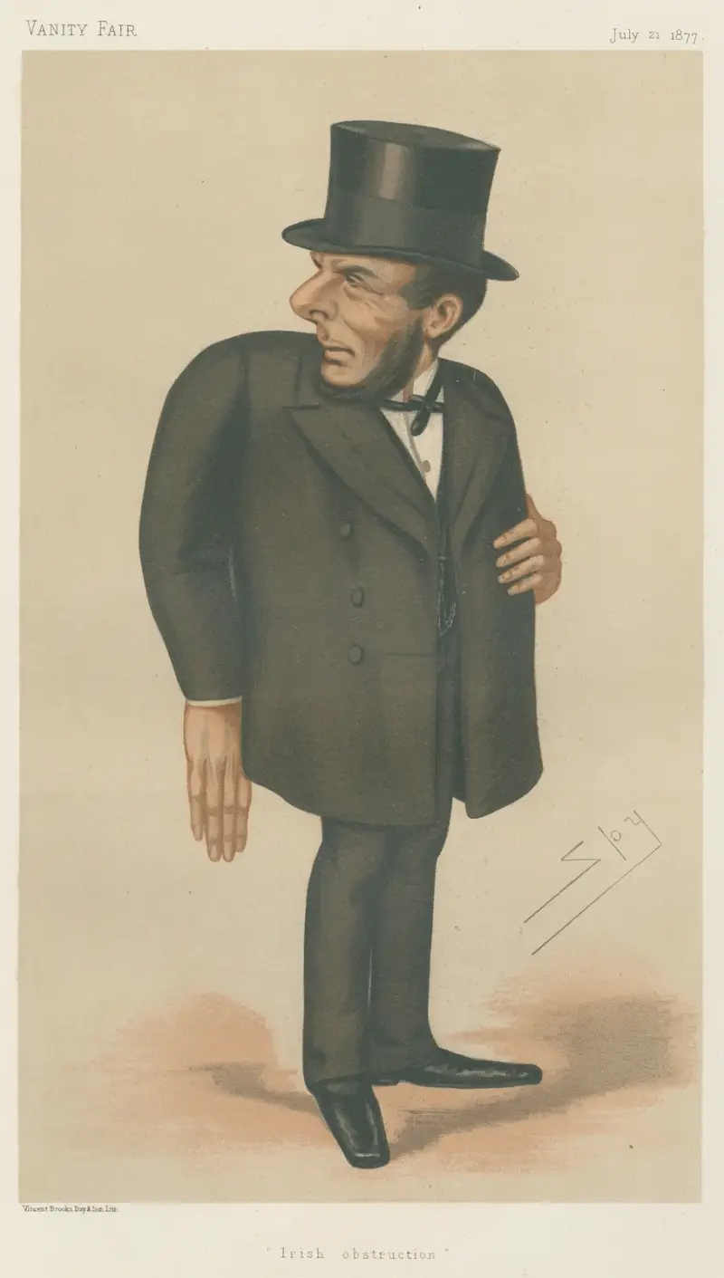 Politicians – ‘Irish obstruction’. Mr. Joseph Gillis Biggar. July 21, 1877 av Leslie Matthew Ward