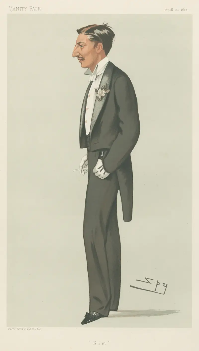Politicians – ‘Kim’. Viscount Mandeville. 22 April 1882 av Leslie Matthew Ward