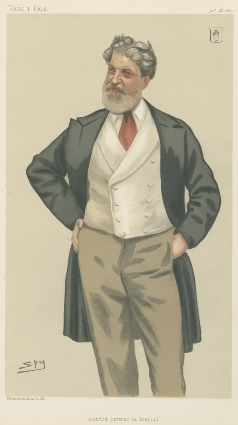 Politicians – ‘Landed estates in Ireland’. Sir Thomas Bateson. January 28, 1882 av Leslie Matthew Ward