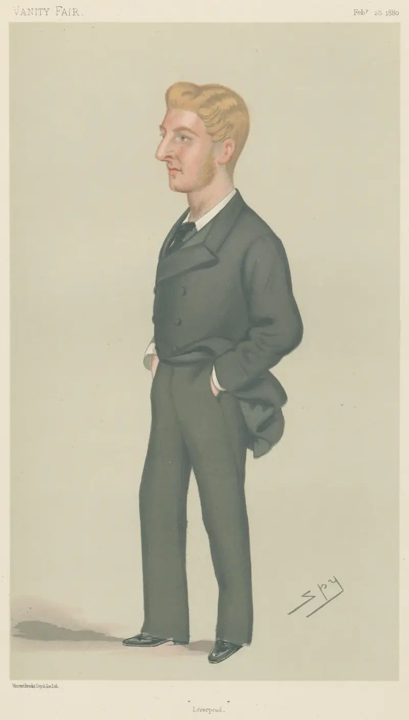 Politicians – ‘Liverpool’. Commander Lord Ramsay. 28 February 1880 av Leslie Matthew Ward