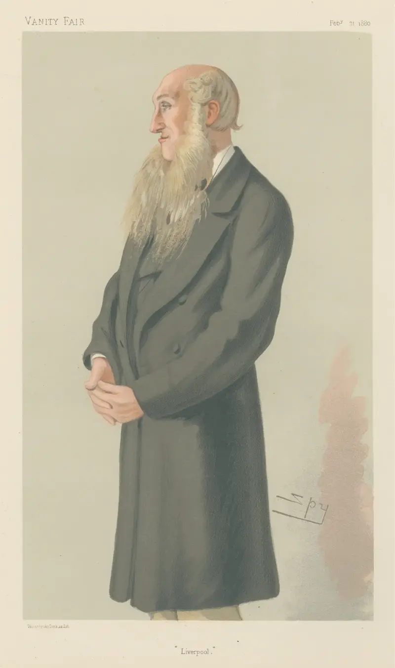 Politicians – ‘Liverpool’. M.E. Whitley. 21 February 1880 av Leslie Matthew Ward