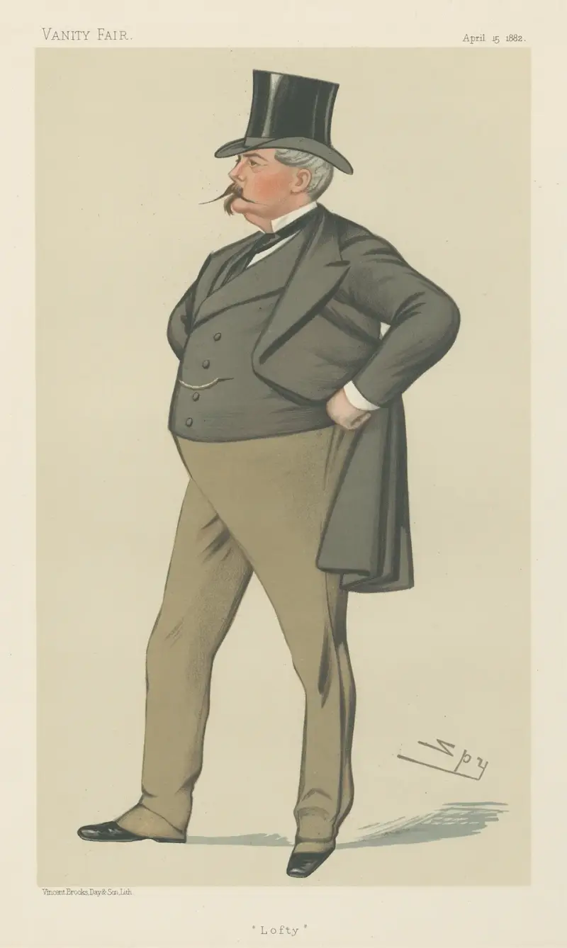 Politicians – ‘Lofty’, Mr. Arthur Loftus Tottenham. 15 April 1882 av Leslie Matthew Ward