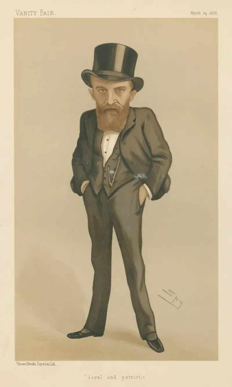 Politicians; ‘Loyal and Patriotic’, Mr. Thomas Wallace Russell, March 24, 1888 av Leslie Matthew Ward
