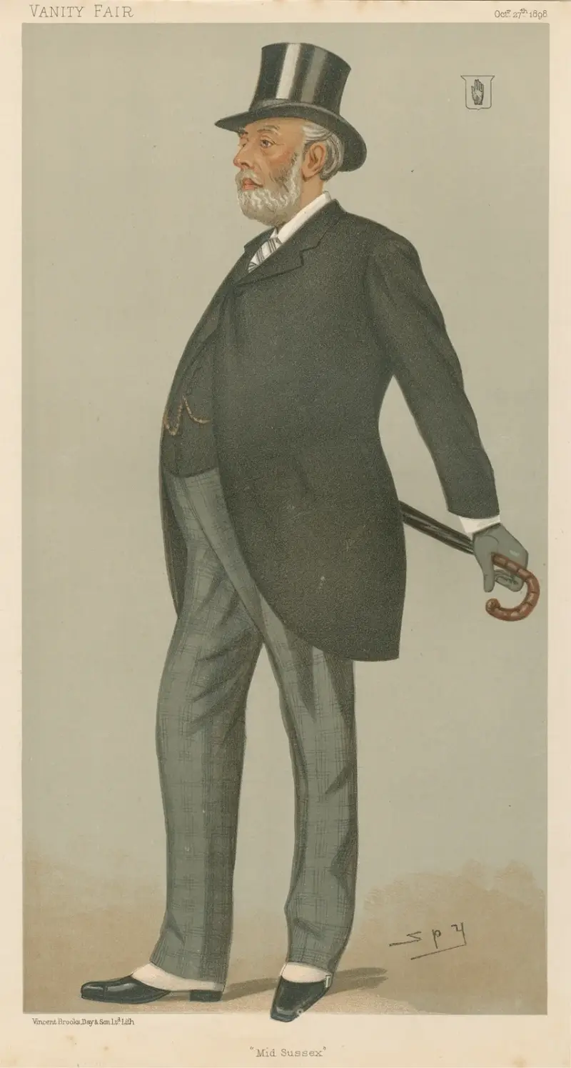 Politiker – „Mid Sussex“. Sir Henry Fletcher. 27. Oktober 1898 von Leslie Matthew Ward