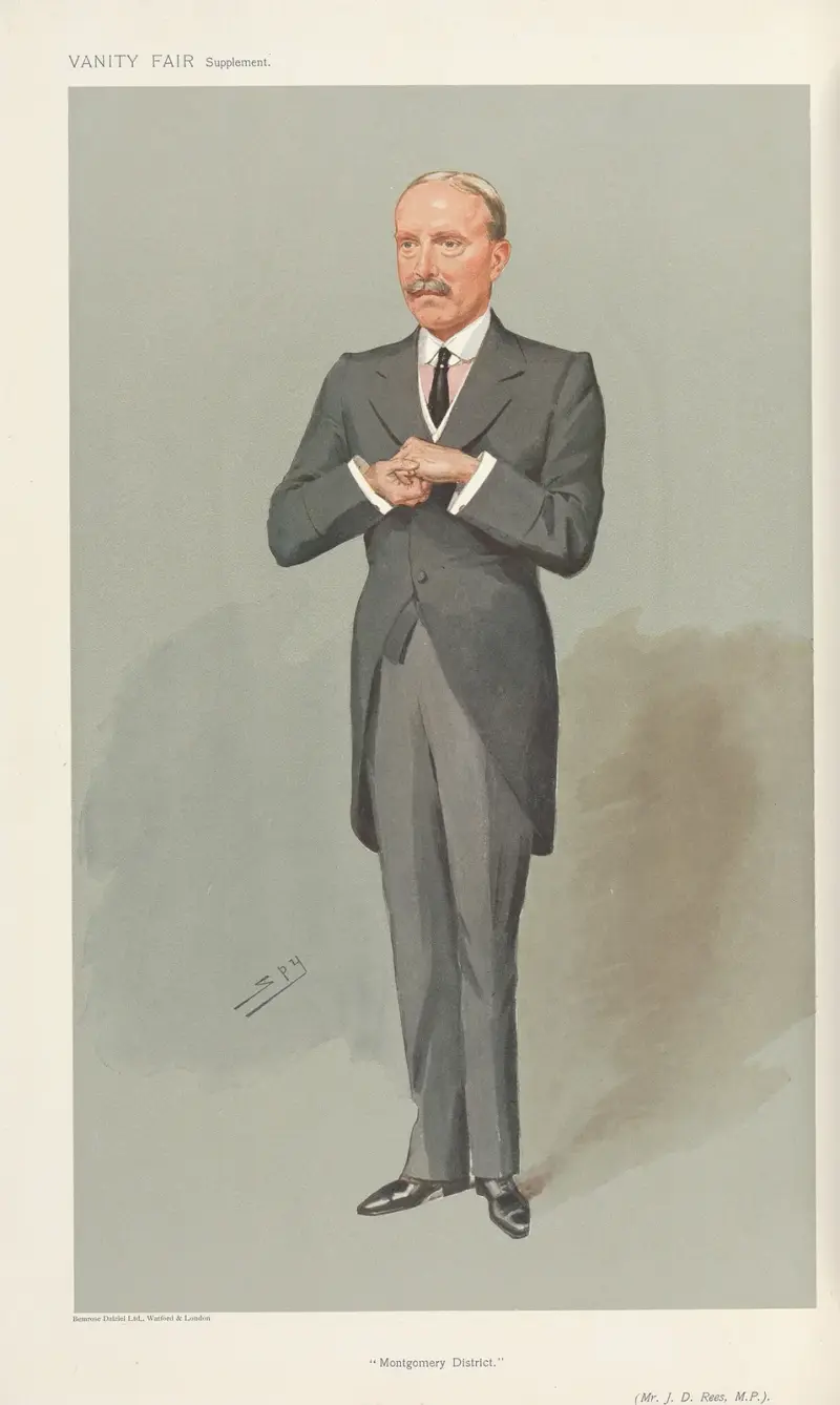 Politicians – ‘Montgomery District’. Mr. J.D. Rees. 20 February 1907 av Leslie Matthew Ward