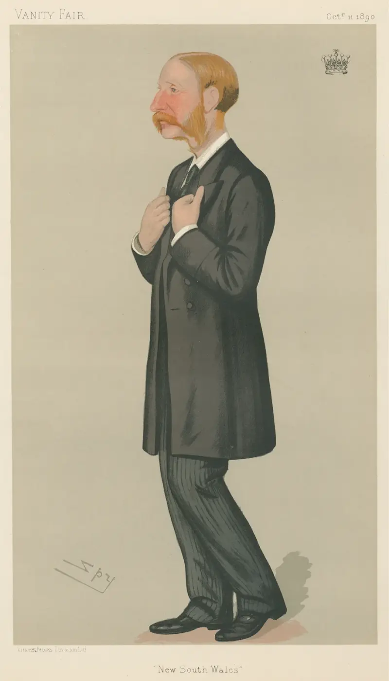 Politycy – „Nowa Południowa Walia”. Czcigodny hrabia Jersey, 11 października 1890, Leslie Matthew Ward
