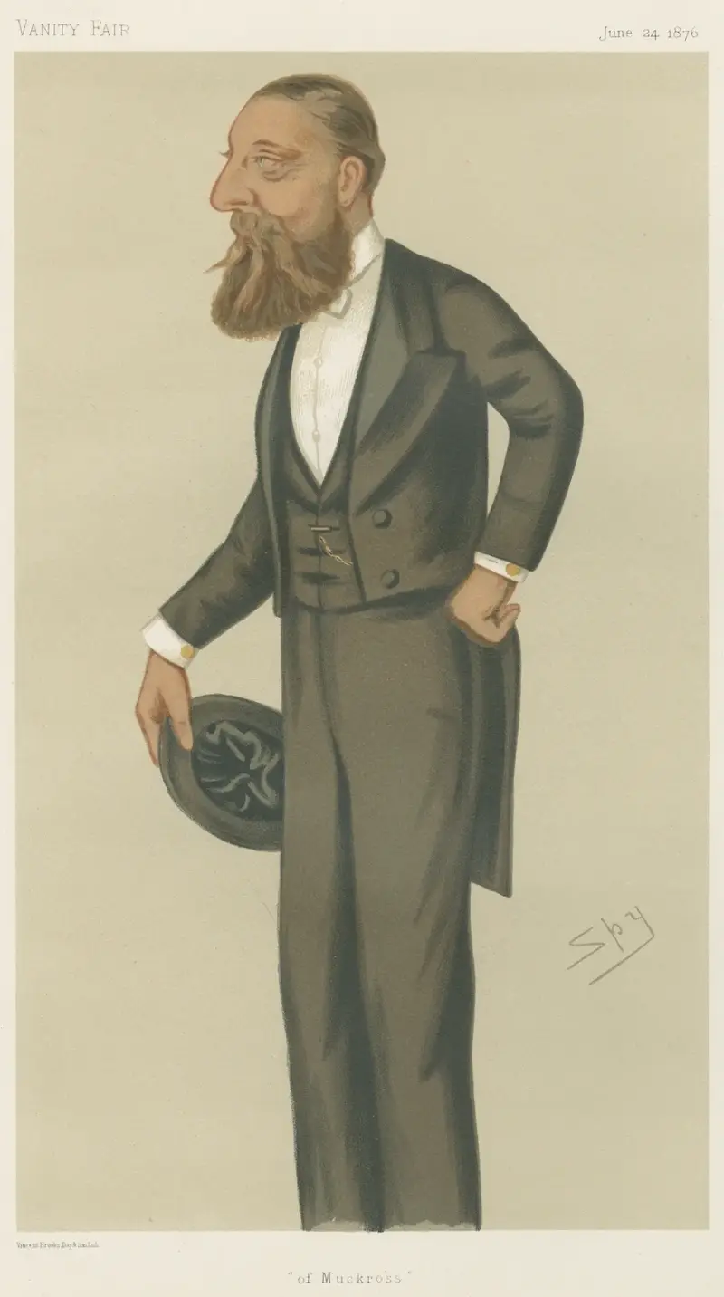 Politiker – „of Muckross“. Mr. Henry Arthur Herbert. 24. Juni 1876 von Leslie Matthew Ward
