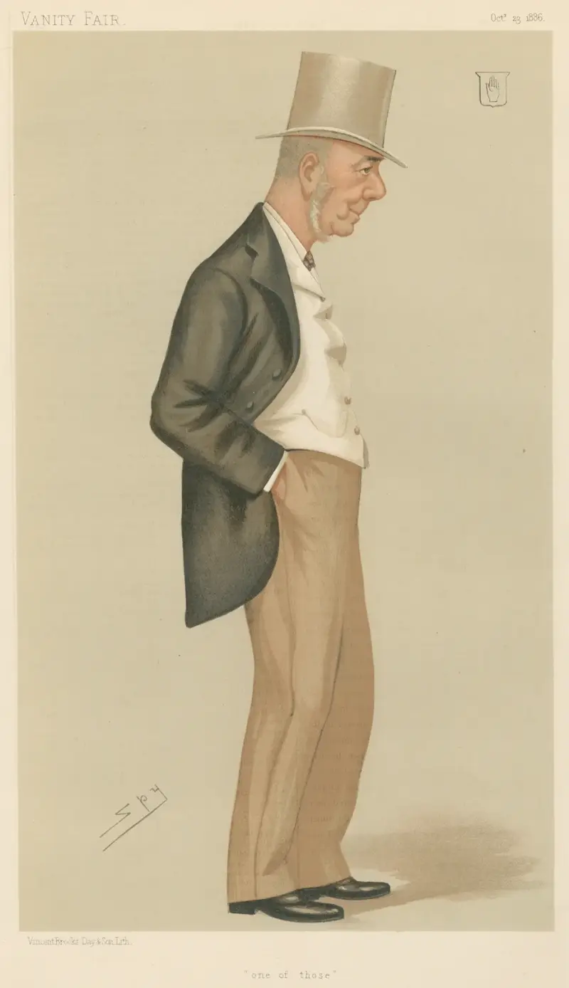 Politicians – ‘One of those’. Sir Walter Barttelot Bartte-lot. Oct 23, 1886 av Leslie Matthew Ward