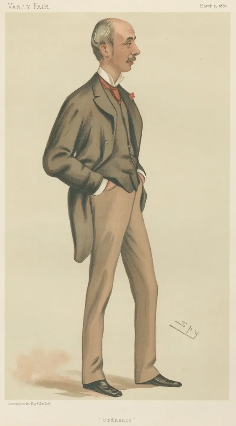Politiker – „Ordinance“. The Hon. Henry Robert Brand. 15. März 1884 von Leslie Matthew Ward