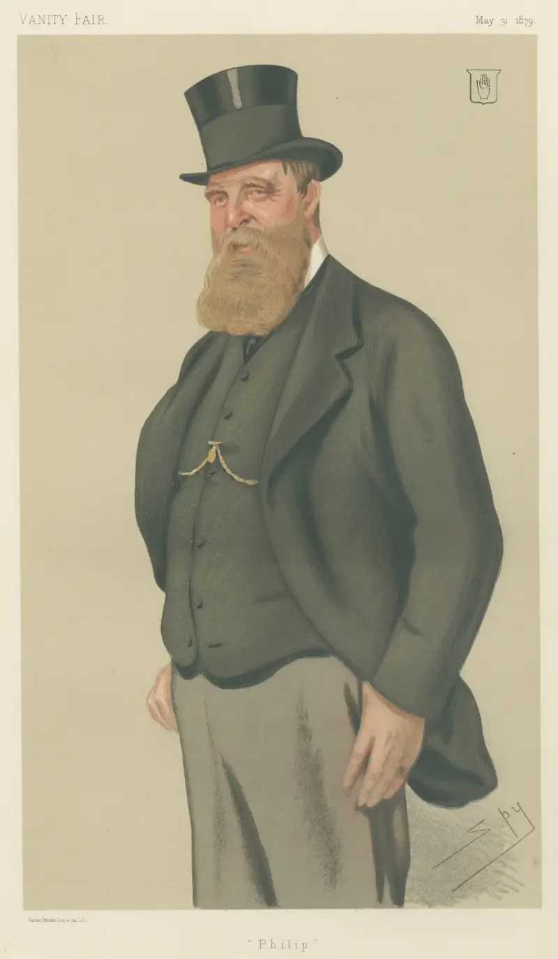 Politicians – ‘Philip’. Sir Philip John Williams Miles. 31 May 1879 av Leslie Matthew Ward