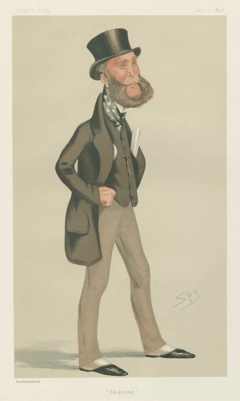 Politicians – ‘Shipping’. Lord Eslington. June 10, 1876 av Leslie Matthew Ward