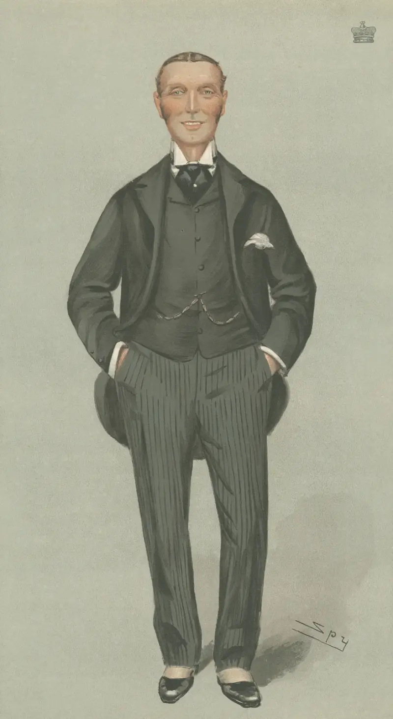 Politicians – ‘Shuttleworth’. The Rt. Hon. Lord Shuttleworth of Gawthorpe. 18 August 1904 av Leslie Matthew Ward