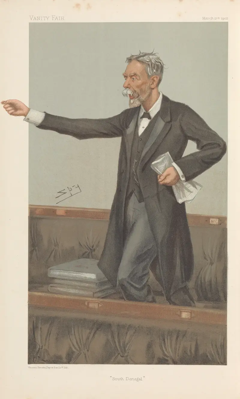 Politicians – ‘South Donegla.’ Mr. John Gordon Swift MacNeill. 13 March 1902 av Leslie Matthew Ward