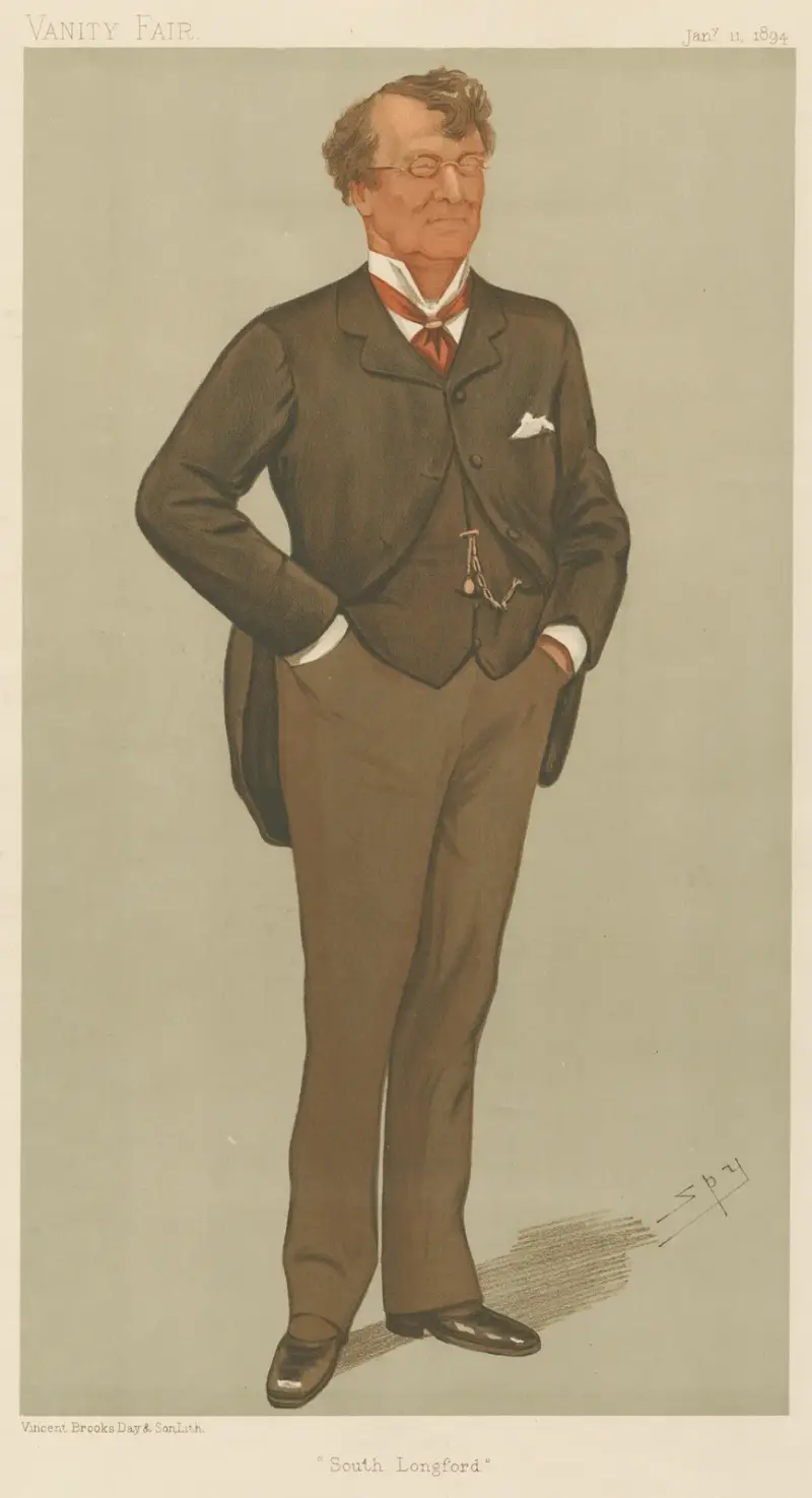 Politicians – ‘South Longford’. Mr. Edward Blake. January 11, 1894 av Leslie Matthew Ward